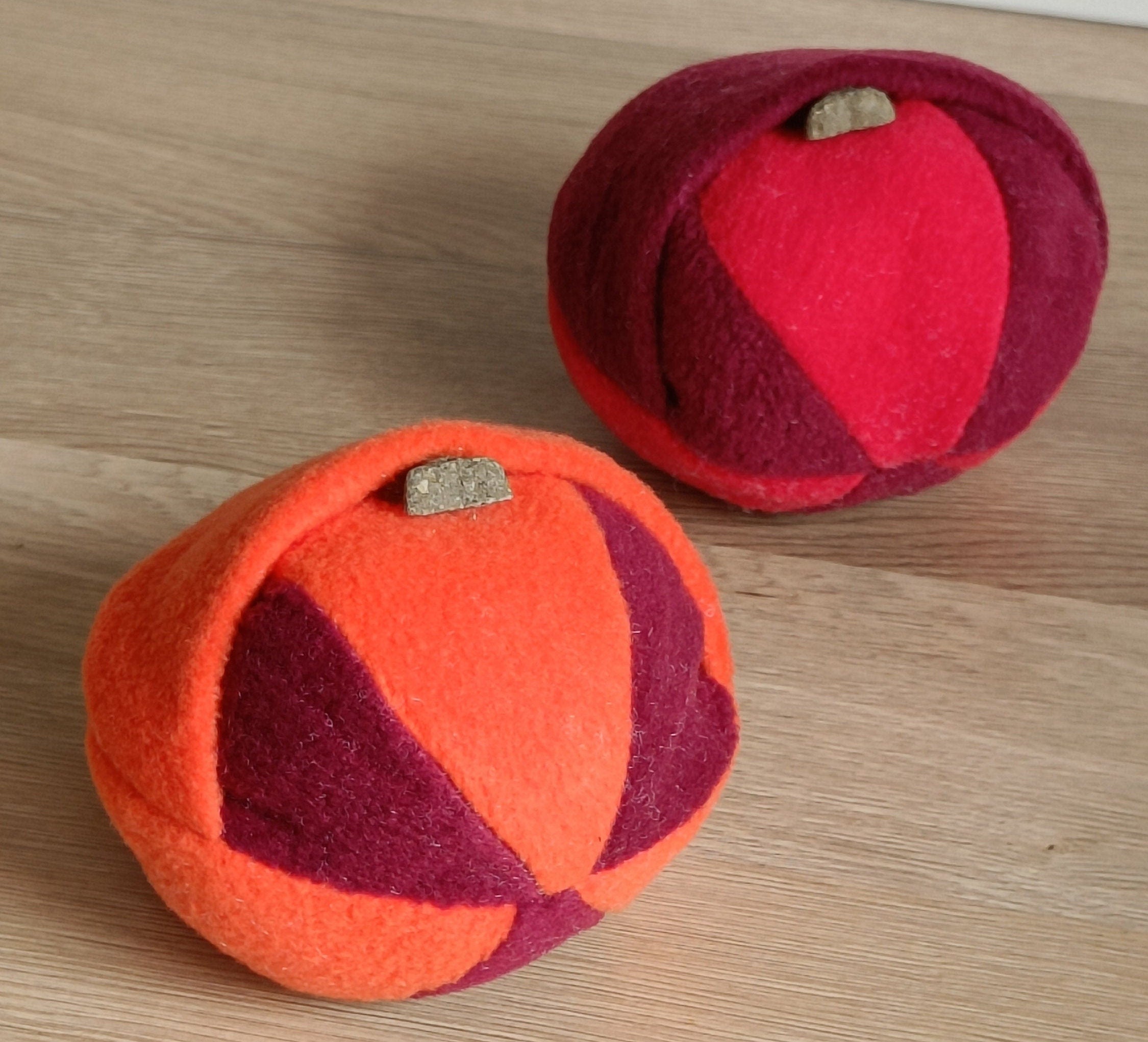 Dog Snuffle Ball, Fleece toy, finding treats puzzle, sheepskin stuffed toy