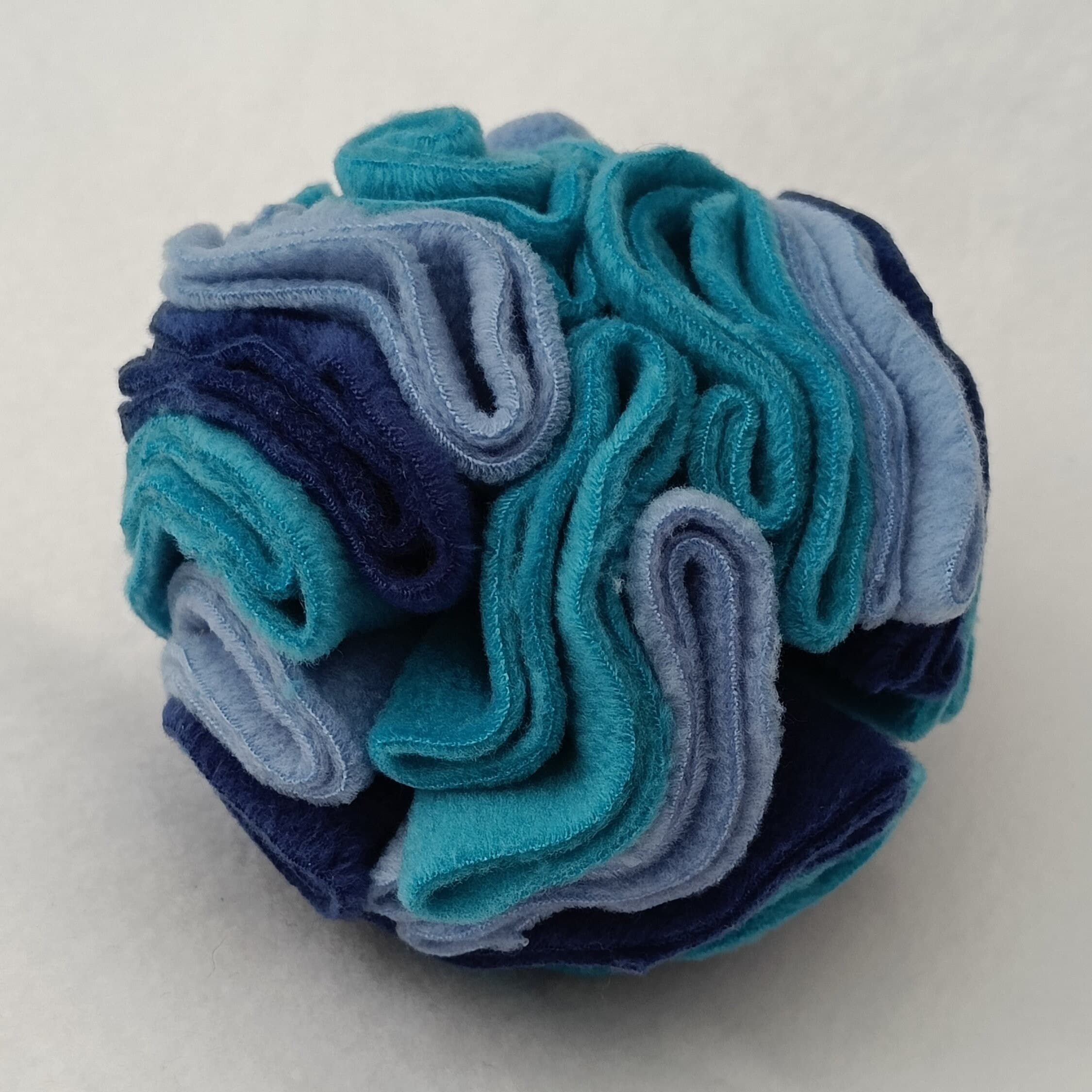 Snuffle ball for small dogs and puppies, treat dispenser