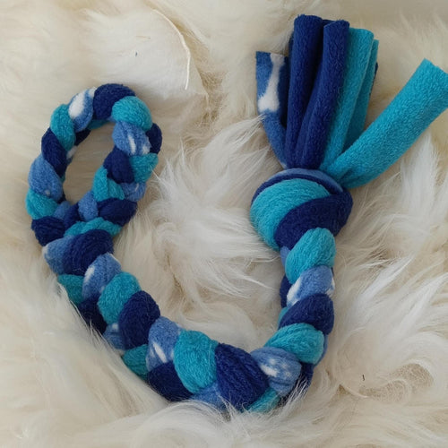 Braided Fleece Tug Toy for Small Dogs & Puppies
