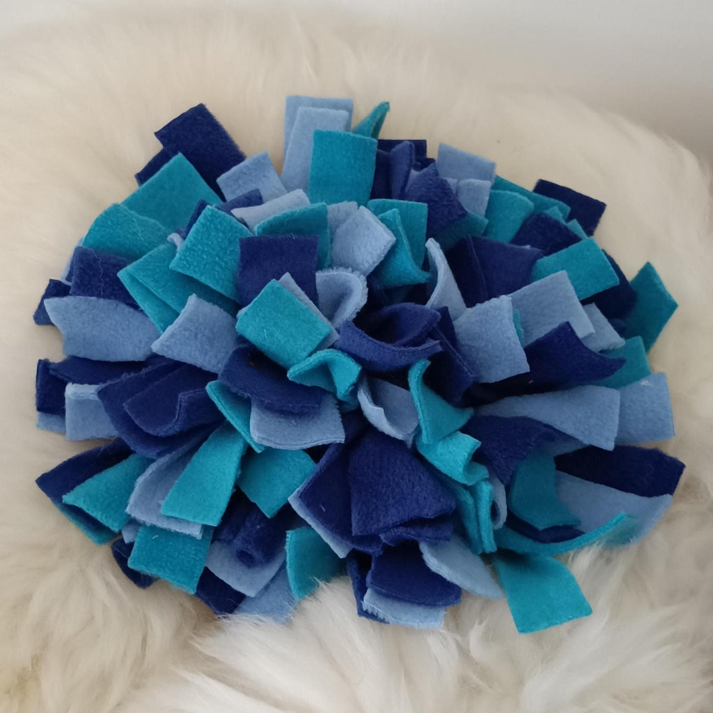 Fleece Snuffle Mat, small pets gift, foraging for food, treat dispenser, finding food