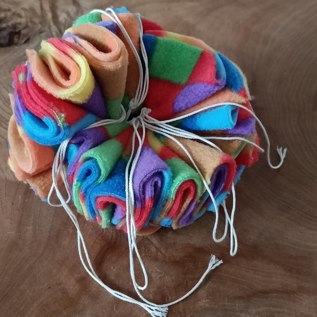 Small Snuffle ball for tiny dogs, treat dispenser. Sniff snack feeder